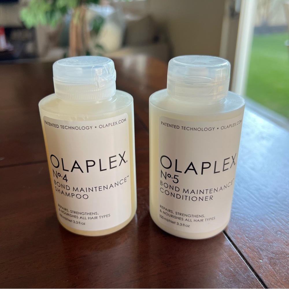 OLAPLEX Combo: No. 4 Bond Maintenance Shampoo & No.5 Conditioner - 3.3 oz each